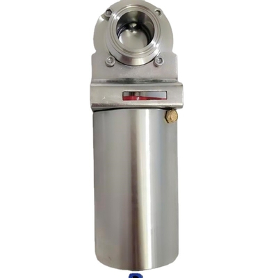 Low Price Sanitary Pneumatic Butterfly Valve SS304&316 Stainless Steel Butterfly Valve Used In Food, Pharmacy,Mi