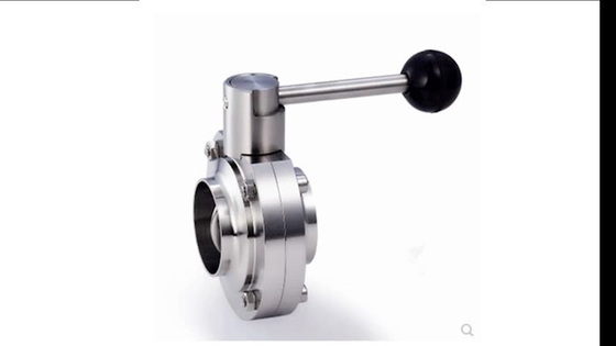 China High Quality Stainless Steel Butterfly Valves Welding type 304 and 316L