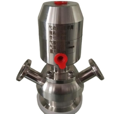 Factory Price Customized Sanitary Tow Port Stainless Steel Sampling Valve DN10 DN15 DN20 DN25 SS304&316