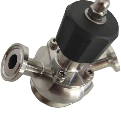 Food Grade Welded Stainless Steel Sampling Valve With Double Port