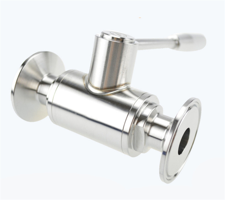 Sanitary Stainless 3 Way Ball Valve Steel Manual Ball Valves